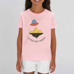 T-shirt Enfant Bio humour conspiration pyramide soucoupe alien