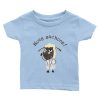 T-shirt bébé humour complotiste mouton nous sachons