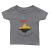 T-shirt bébé humour conspiration pyramide soucoupe aliens