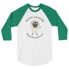 T-shirt manche 3/4 uni-genre humour conspiration ouvrez vos zoeils bande de moutons