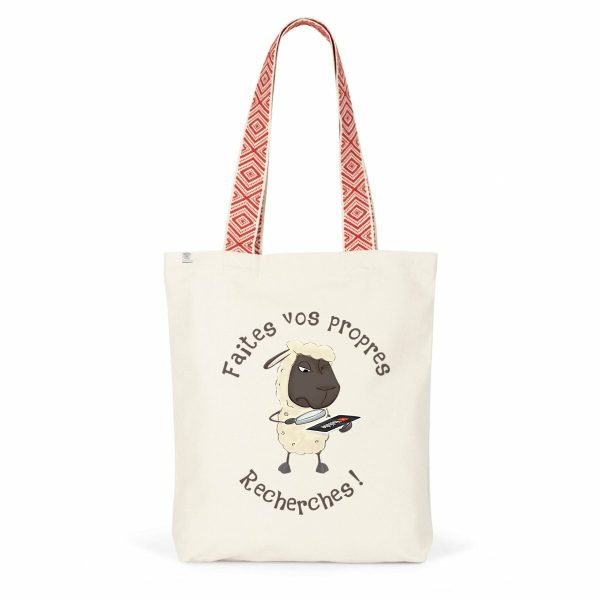Totebag Ethnique Bio Mouton Chercheur