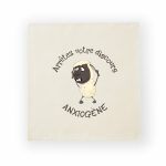 Housse de Coussin Mouton Anxieux