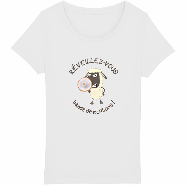 T-shirt Femme Bio Mouton Réveil