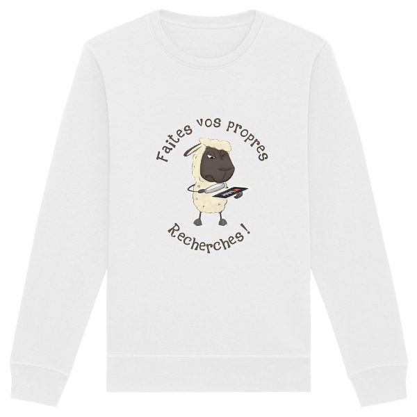 Sweat-shirt Unisexe Mouton Chercheur