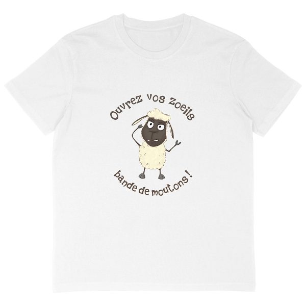 T-shirt Unigenre Bio Oversize Mouton Vigilant