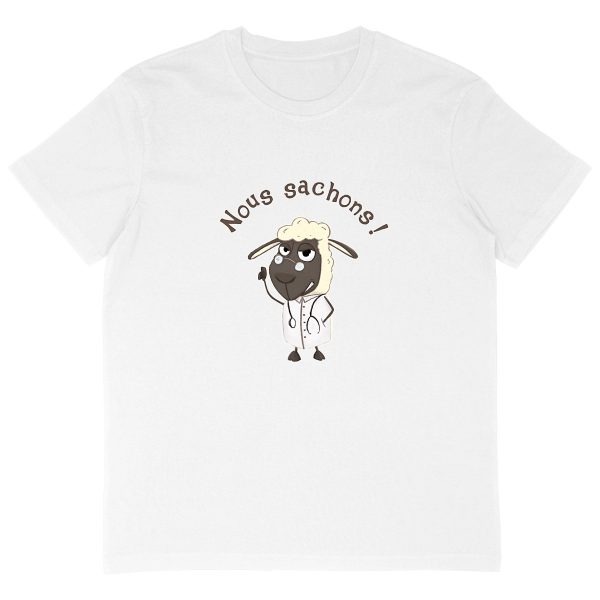 T-shirt Unigenre Bio Oversize Mouton Savant