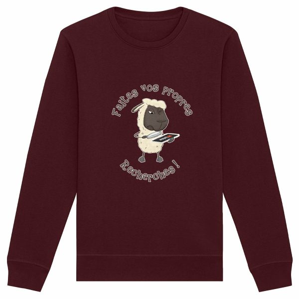 Sweat-shirt Unisexe Mouton Chercheur