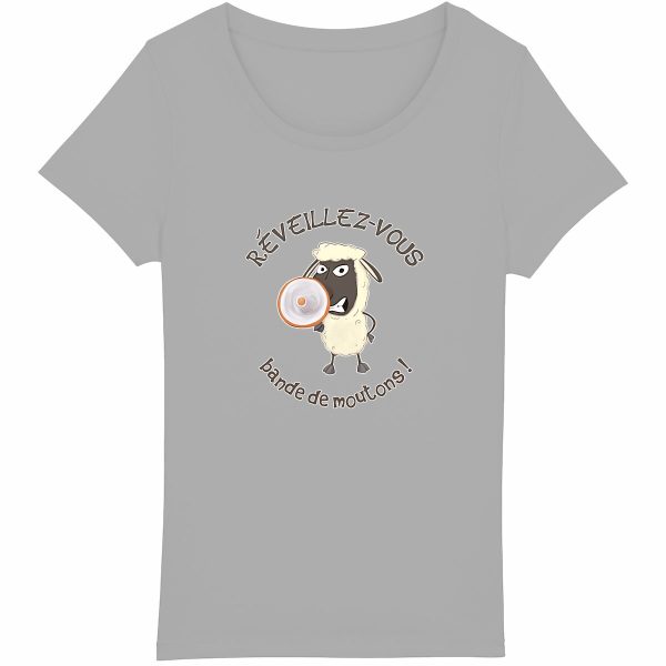 T-shirt Femme Bio Mouton Réveil