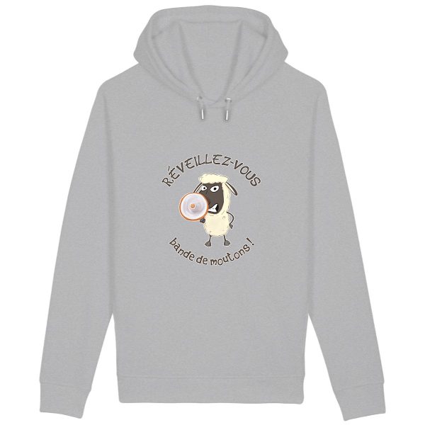 Sweat à Capuche Unigenre Bio Mouton Réveil 03