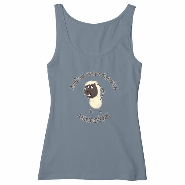 Débardeur Femme Mouton Anxieux