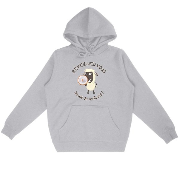 Sweat à Capuche Unigenre Bio Mouton Réveil 02