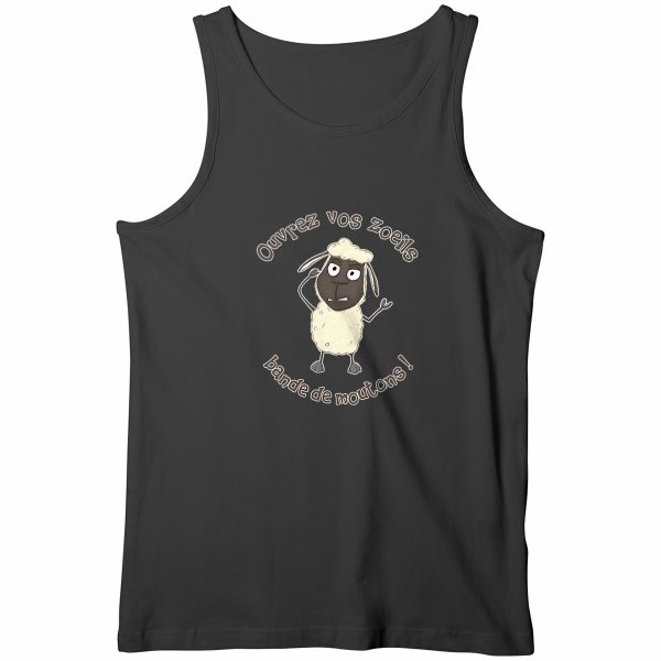 Débardeur Homme Bio Mouton Vigilant