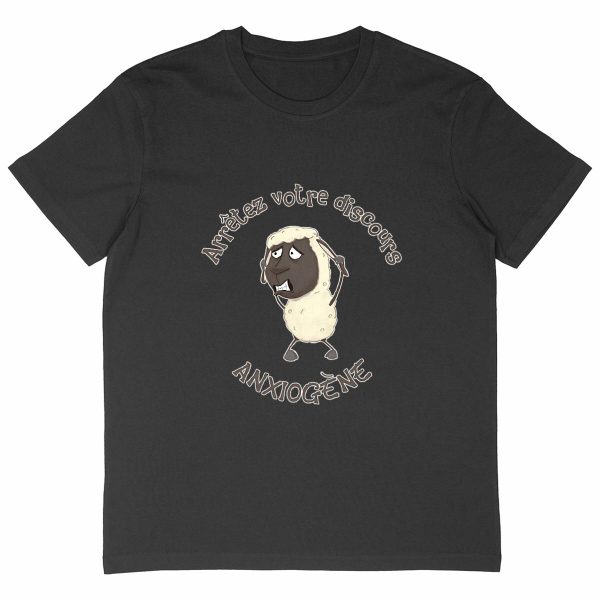 T-shirt Unigenre Bio Oversize Mouton Anxieux