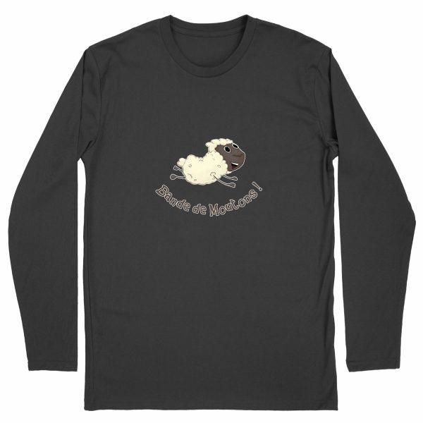 T-shirt Homme Bio à Manches Longues Mouton