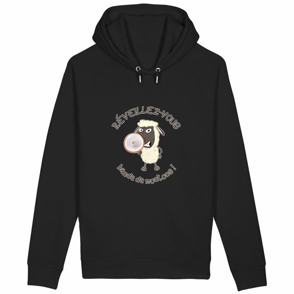 Sweat à Capuche Unigenre Bio Mouton Réveil 03
