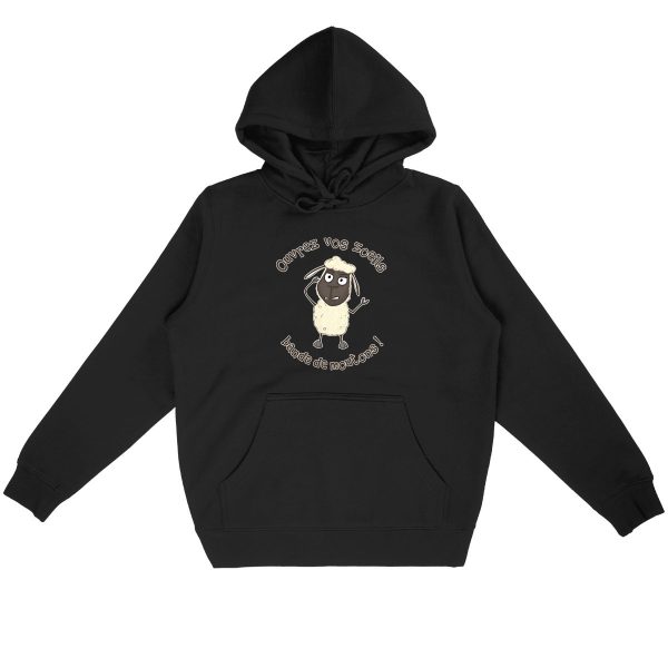 Sweat à Capuche Unigenre Bio Mouton Vigilant 02