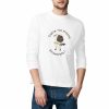 T-shirt Homme Bio à Manches Longues Mouton Chercheur