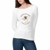 T-shirt Femme Bio à Manches Longues Mouton Réveil